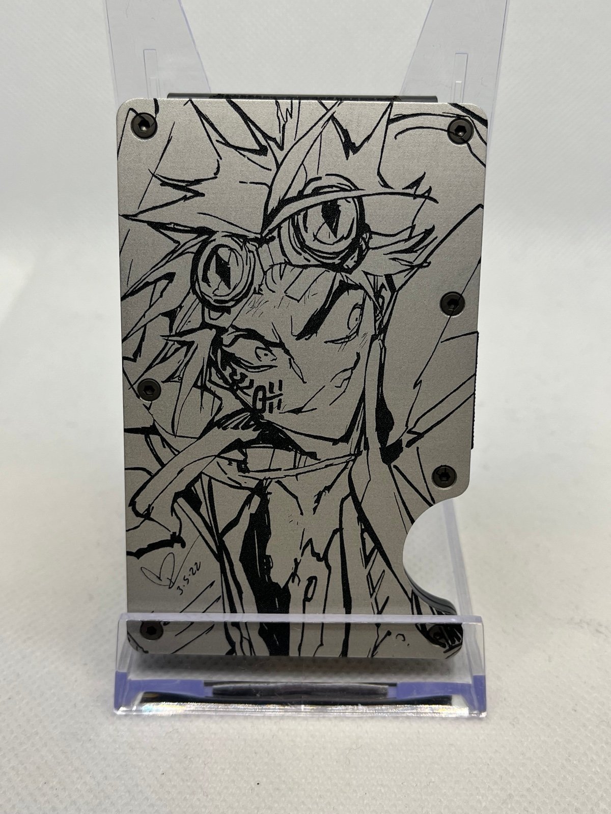 Bisco Rust Eater Bisco Metal Wallet (RFID)