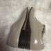 Marco Vicci leather beige and taupe men’s shoes lace with tassel accent SZ13M. P