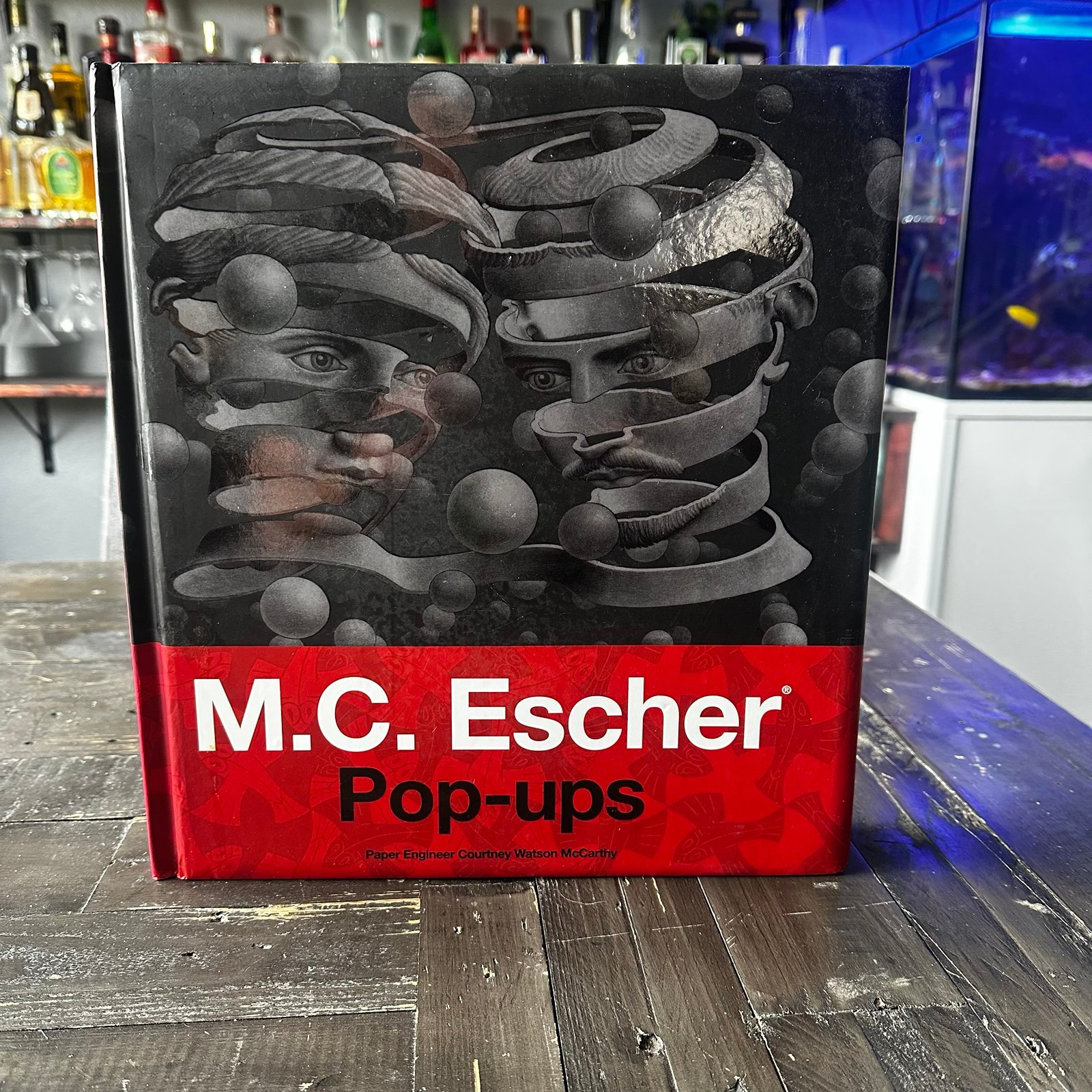 M.C. ESCHER POP-UPS WITH COURTNEY WATSON McCARTHY 2011 BlueRed press 1st Ed rare