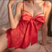 Red Bow Teddy Bodysuit Lingerie