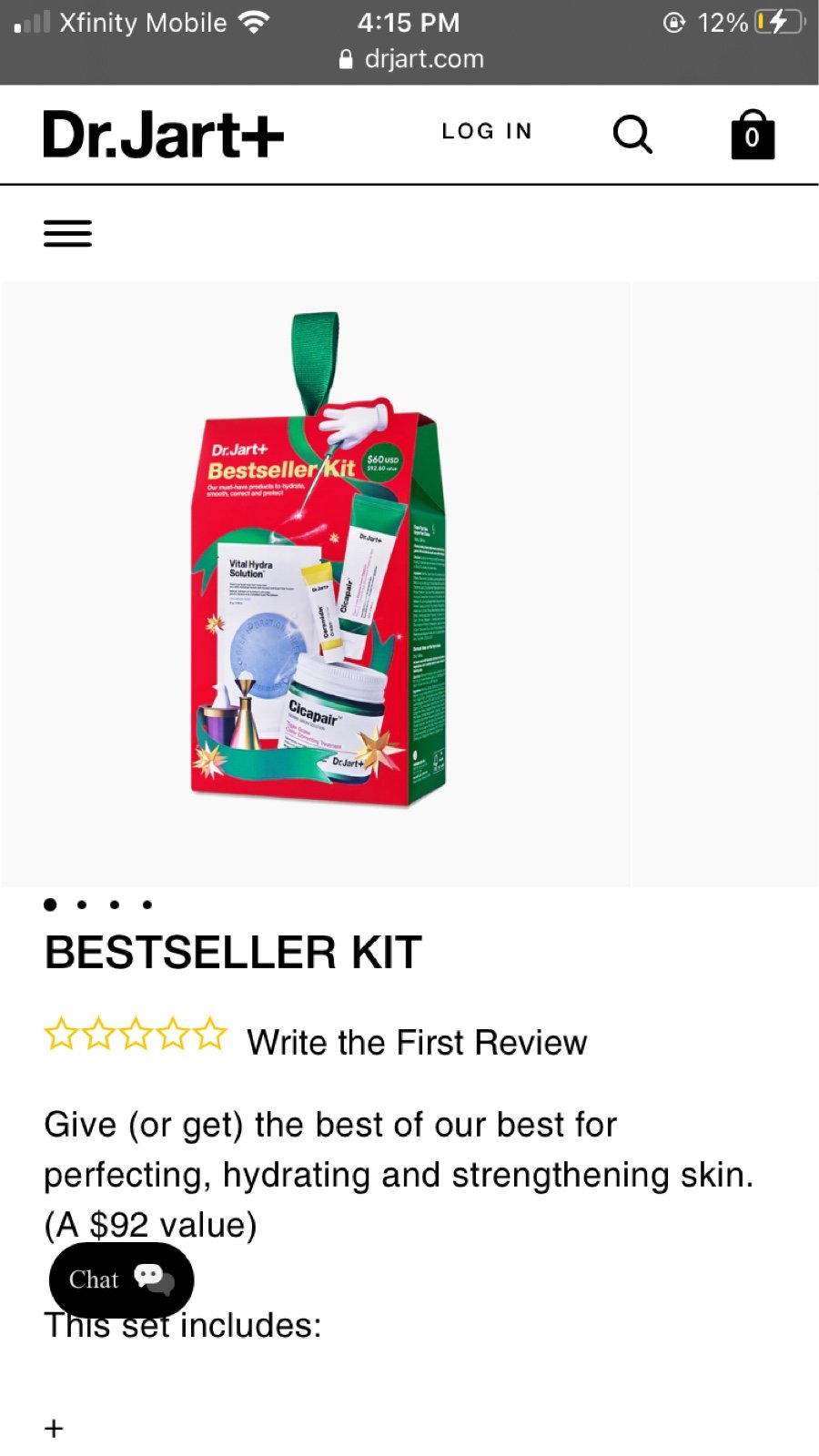 Dr Jart Bestseller Kit - new