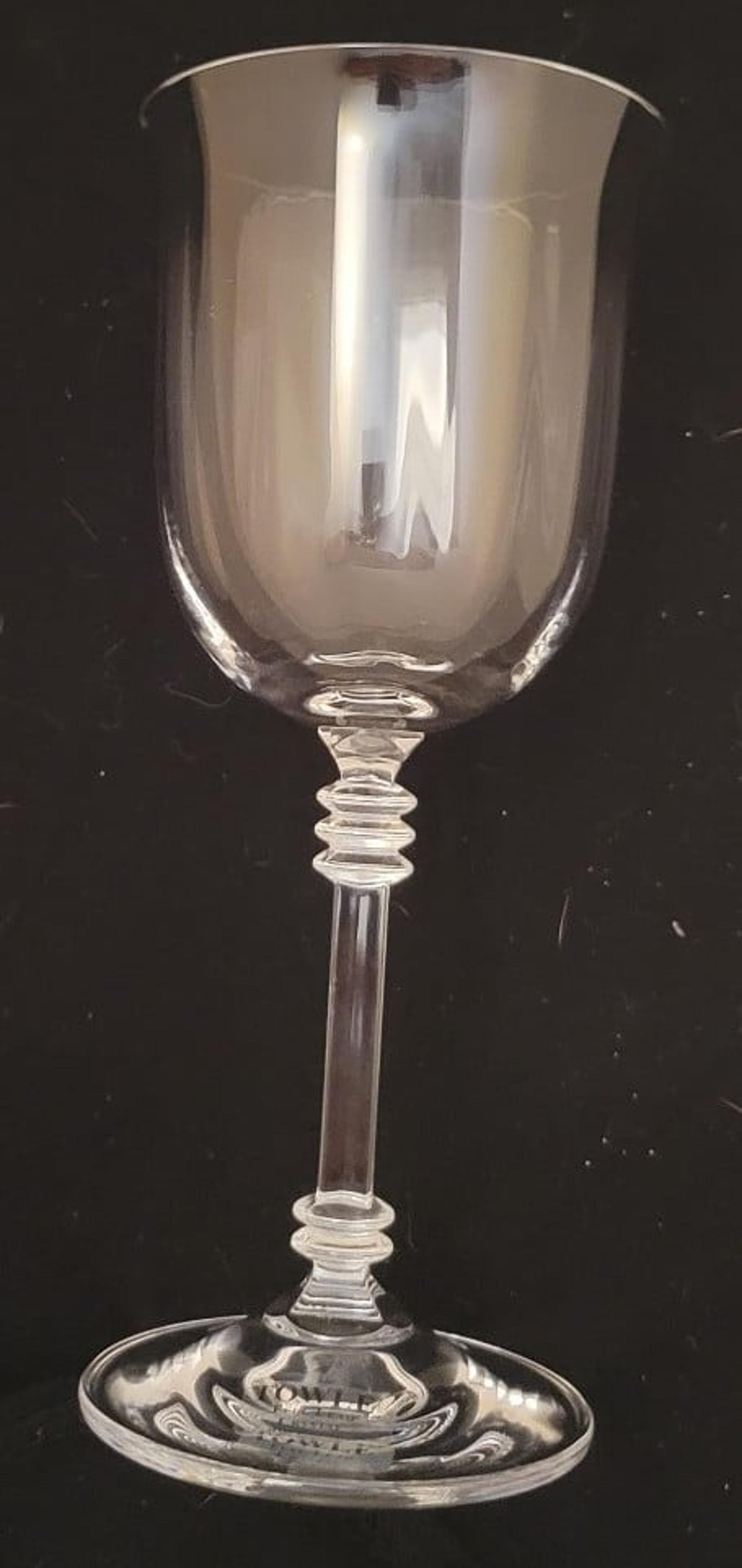 NWT Towle Full Lead Crystal Wine Glass