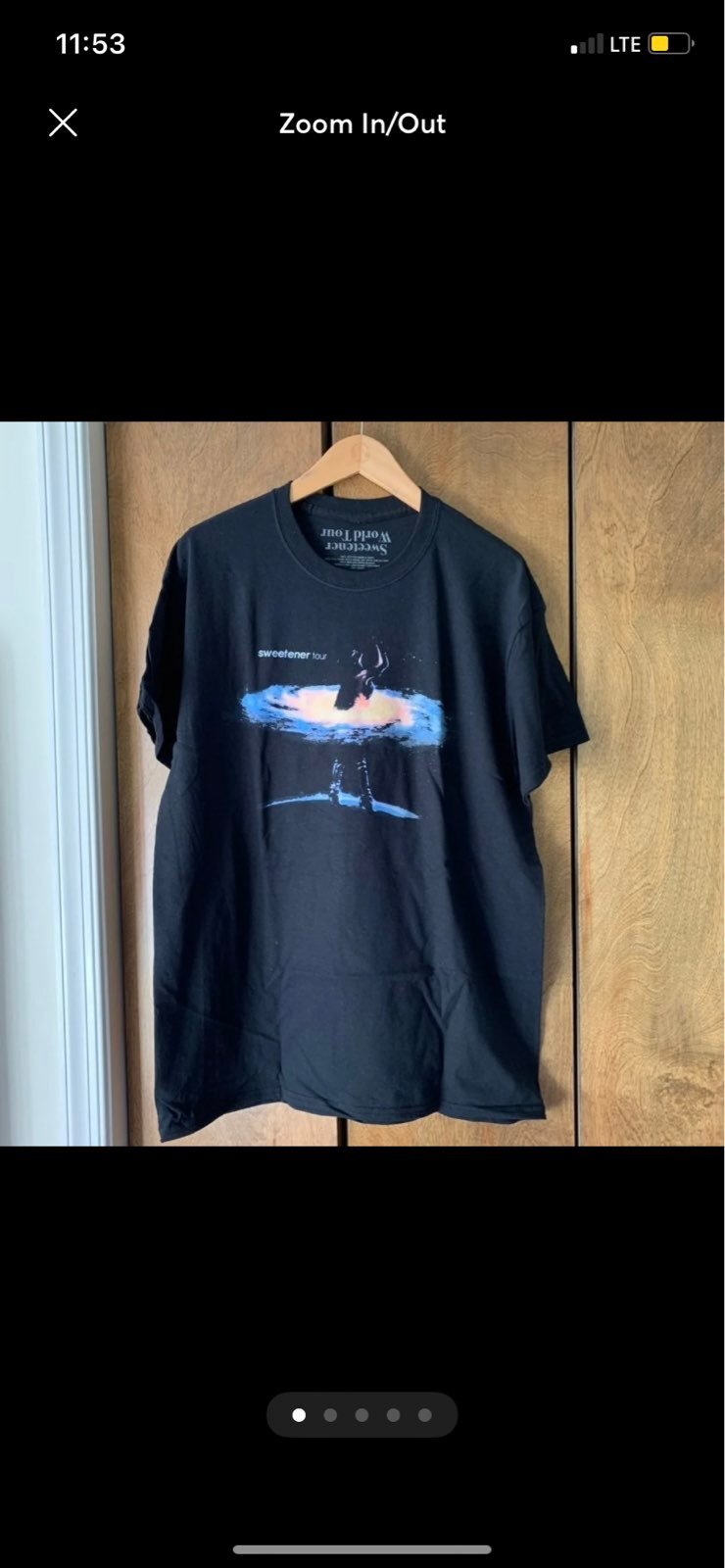 New Ariana Grande Sweetener Tour Merch