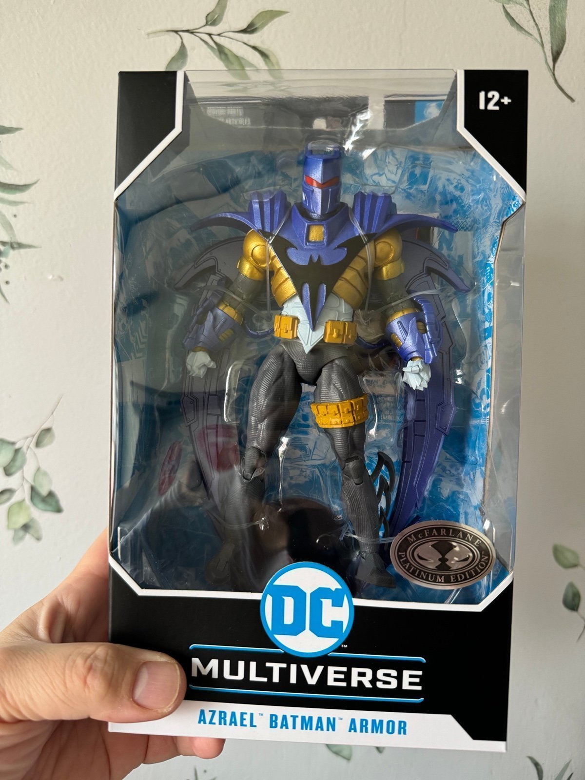 DC McFarlane DC Multiverse Batman Azrael Armor Blue Platinum Edition