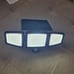 Solar Outdoor Lights 2500LM 210 LED Security Lights with Remote Control