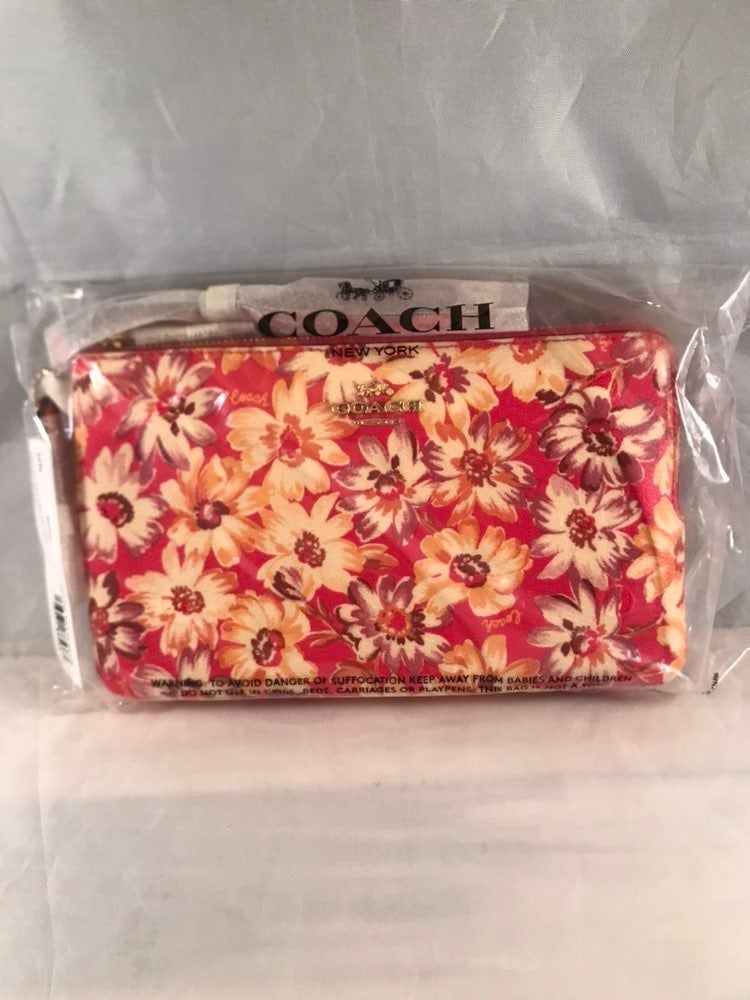 Coach Double Zip Wallet