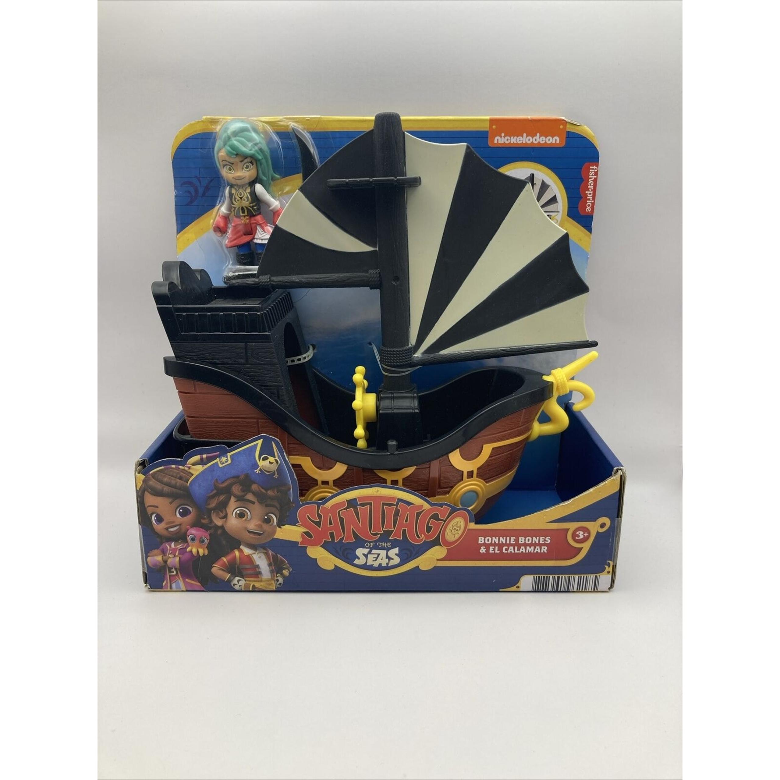 Santiago of the Seas Bonnie Bones & El Calamar Nickelodeon , Fisher-Price 2022
