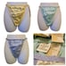 BUNDLE DEAL SET OF 4- 3PK PANTY THONGS VTG GILLIGAN & O'MALLEY NEW 90s Y2K SZ L