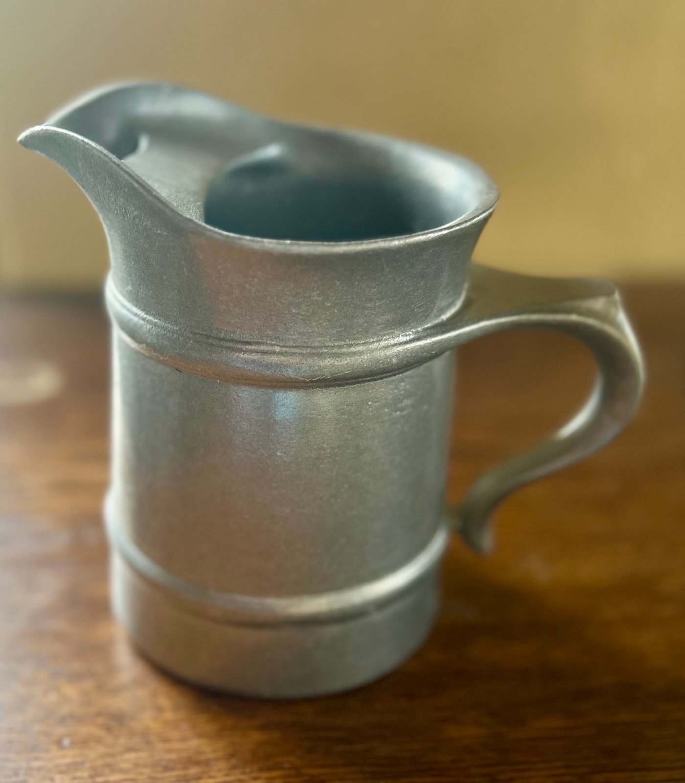 Vintage Pewter Pitcher