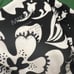 Mikoh Luana One Piece Womens Medium Luau Night Floral Hibiscus Black White