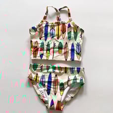 NEW Hanna Andersson Girl 2-Piece Tankini Swimsuit 5T 5 years 110 cm