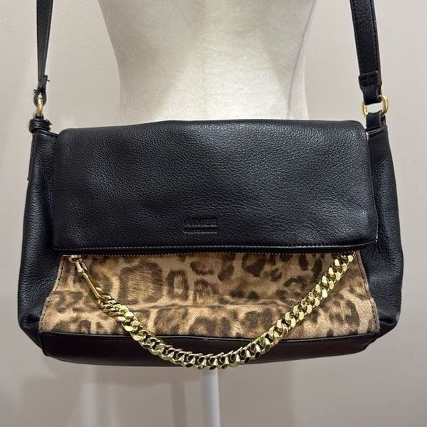 Aimee Kestenberg Leopard Shoulder Purse