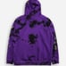 Hoodie purple and black
