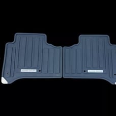 Range Rover All Weather Rubber Floor Mat Black FV6JA / JK5M Rear Pair 2017-18-19
