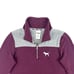 PINK Victoria’s Secret Black Orchid Perfect Quarter Zip Pullover Sweatshirt