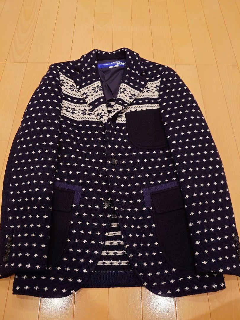 Junya Watanabe MAN Nordic Knit Jacket Size M, Excellent Condition.