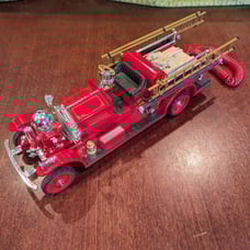 Vintage KCL Technology Ahrens Fox Fire Truck Telephone