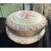 Ardalt Japan Lenwile Yellow Cherubs Roses Trinket Box Hand Painted Gold Trim -N3
