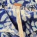 Free People Women's Take a Break Velvet Halter Top Blue Combo Boho Festival SZ M