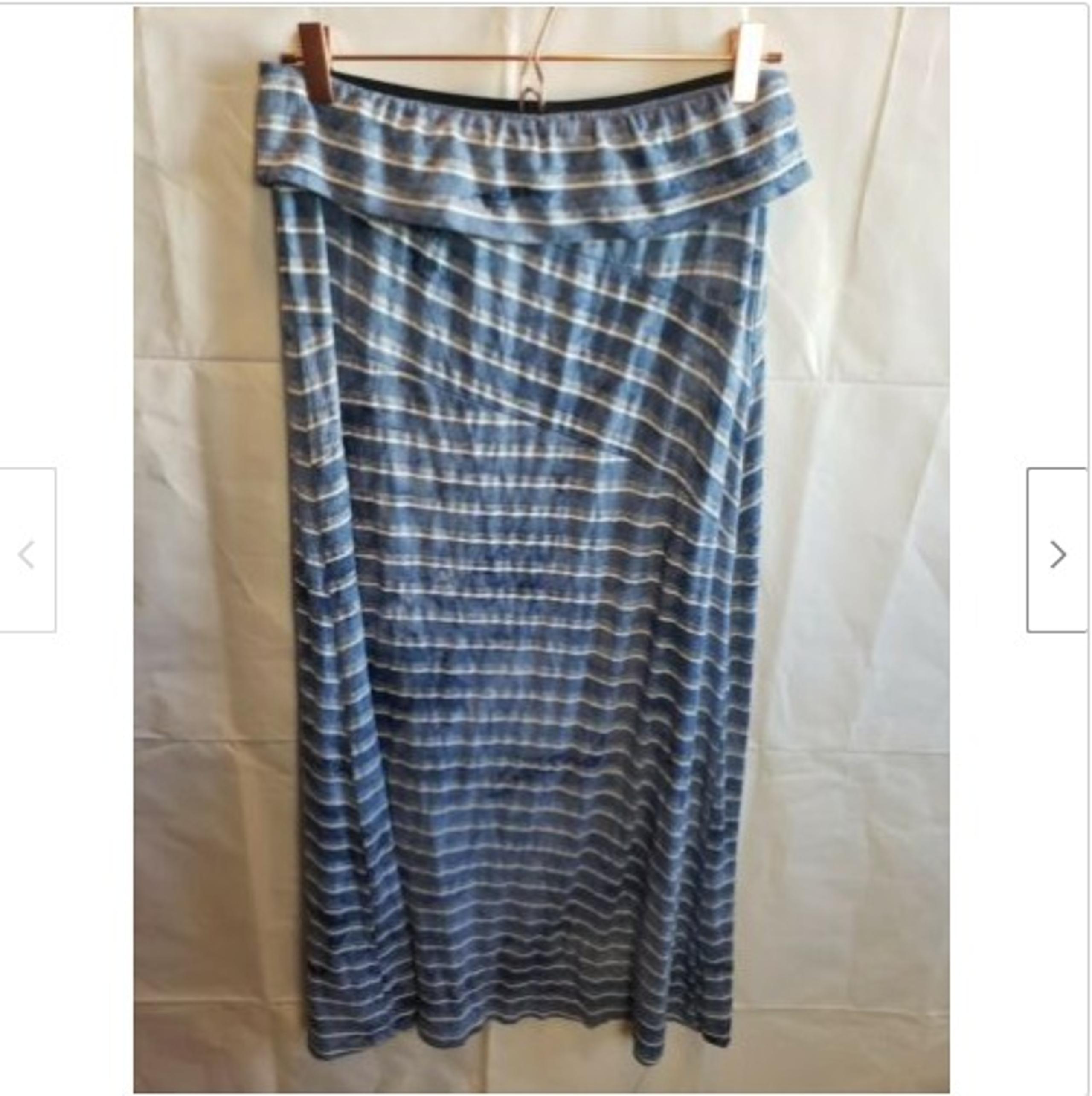One World Striped Maxi Skirt