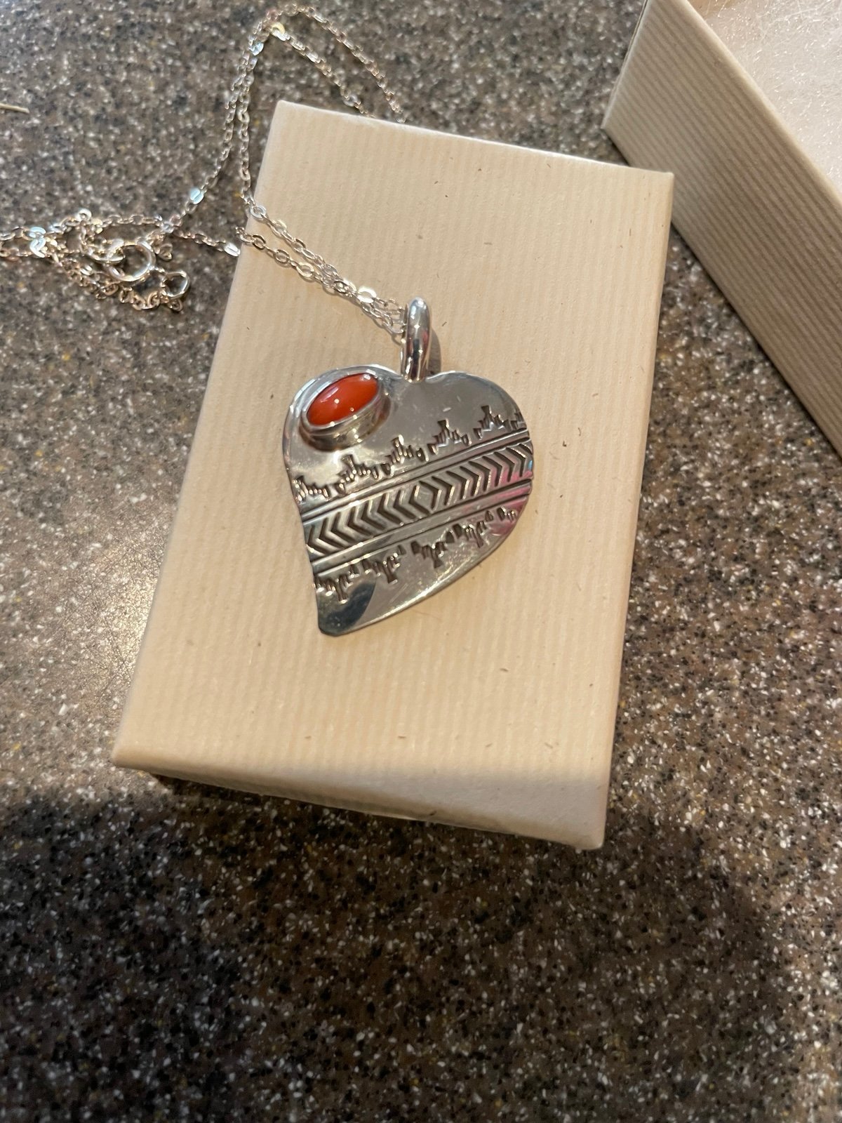 Sterling Silver Heart Necklace