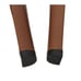 GUCCI Hasler Horsebit Heels Cognac Brown Leather Icon Open Toe T-Strap