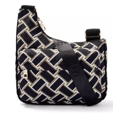 DVF Diane Von Furstenberg Target Vintage Weave Neutral Utility Crossbody Bag NWT