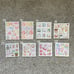 KOREAN STICKER SHEETS