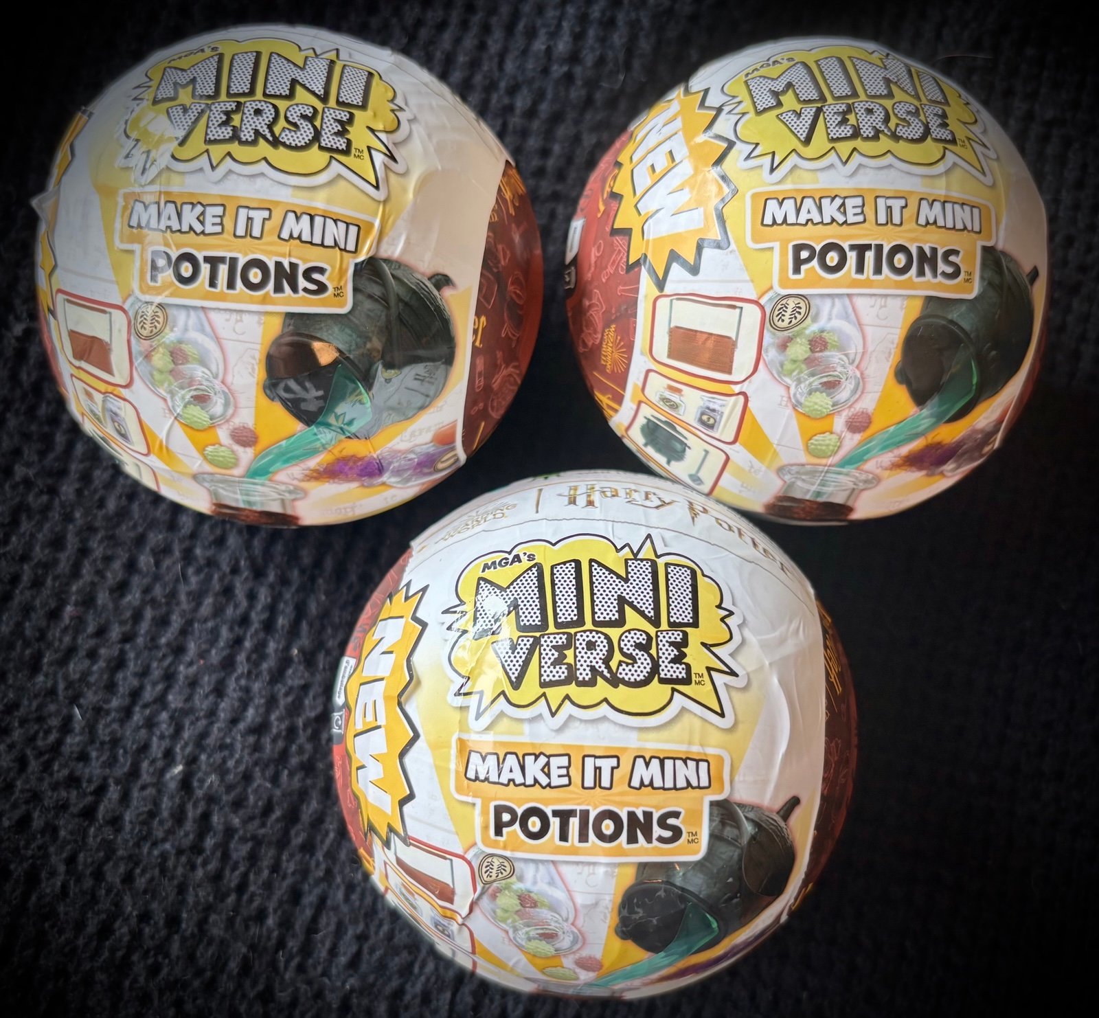 Make It Mini Harry Potter Pinhole Checked Rares - UNOPENED *READ DESCRIPTION*