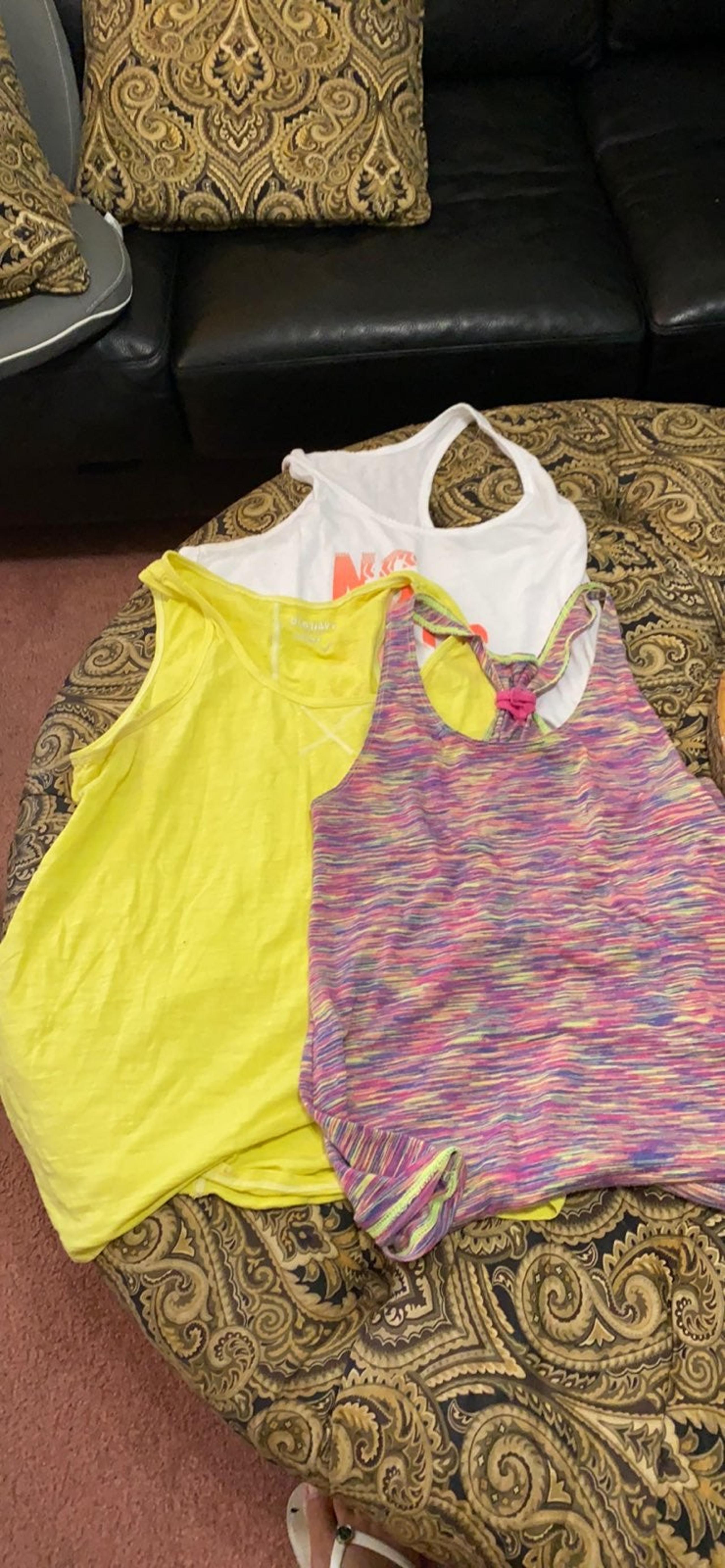 3 pack bundle racerback work out tops!