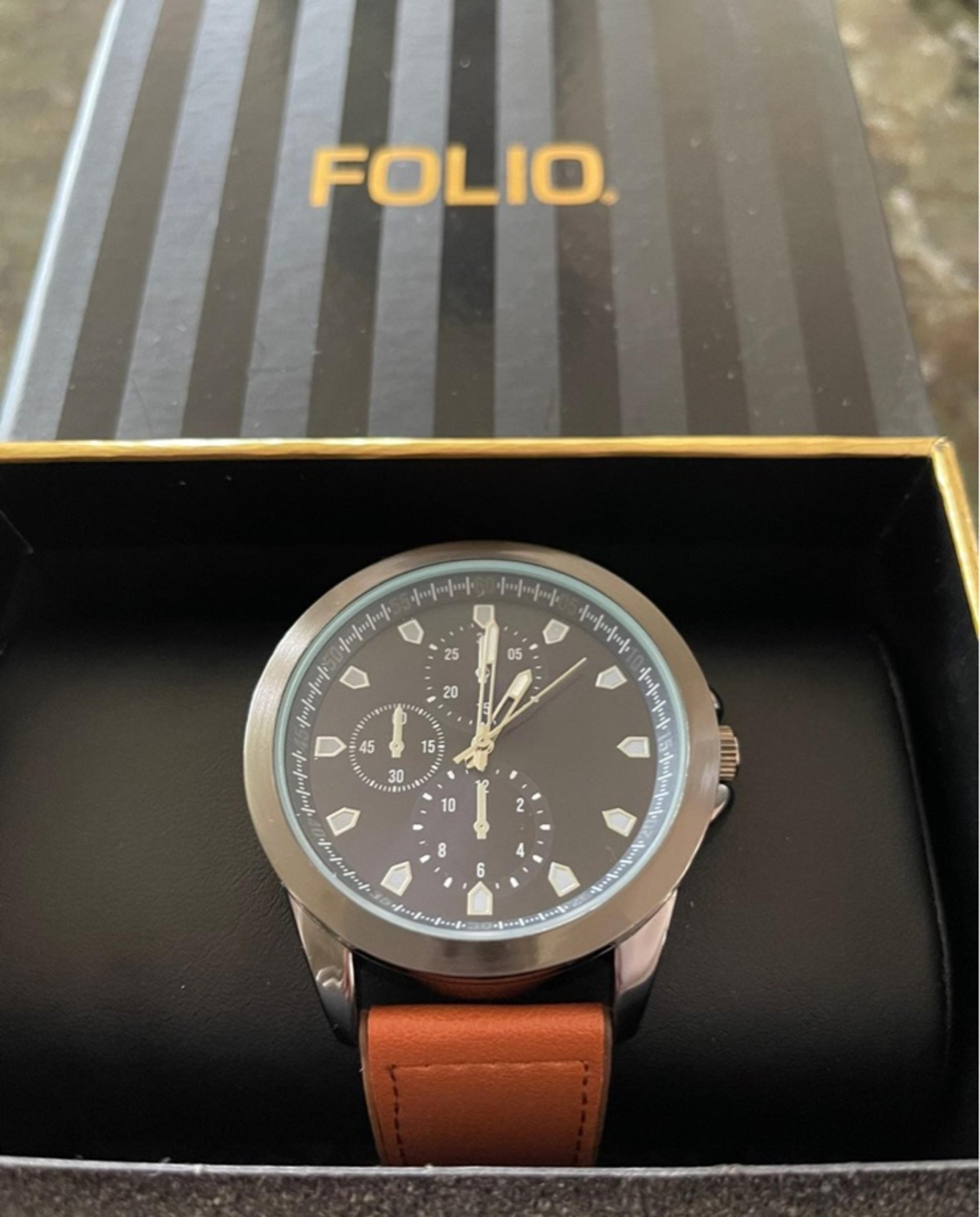 Gold Men Watch Luxury Brand