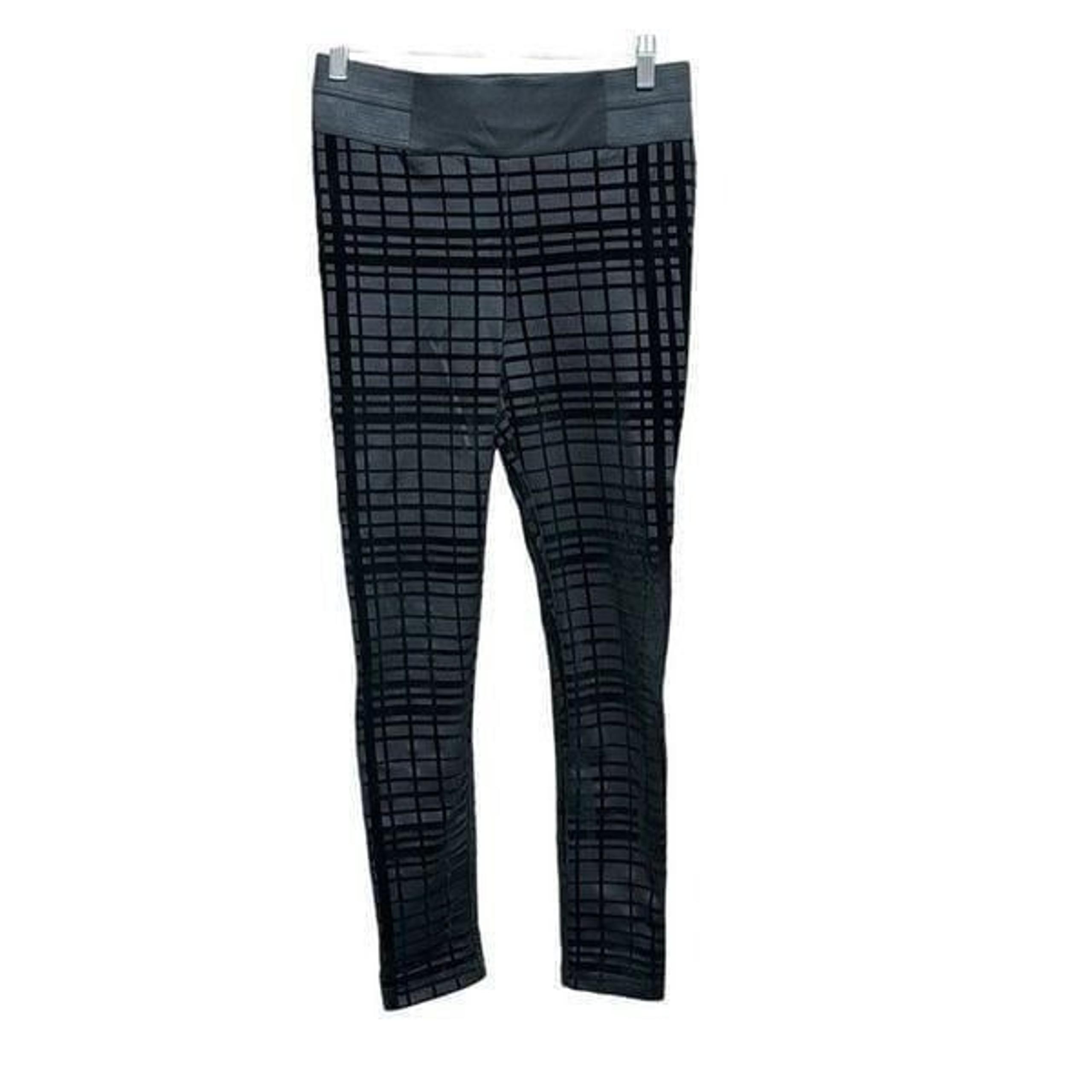 Maurices Women’s Black Velour Panel Leggings Size Small NEW