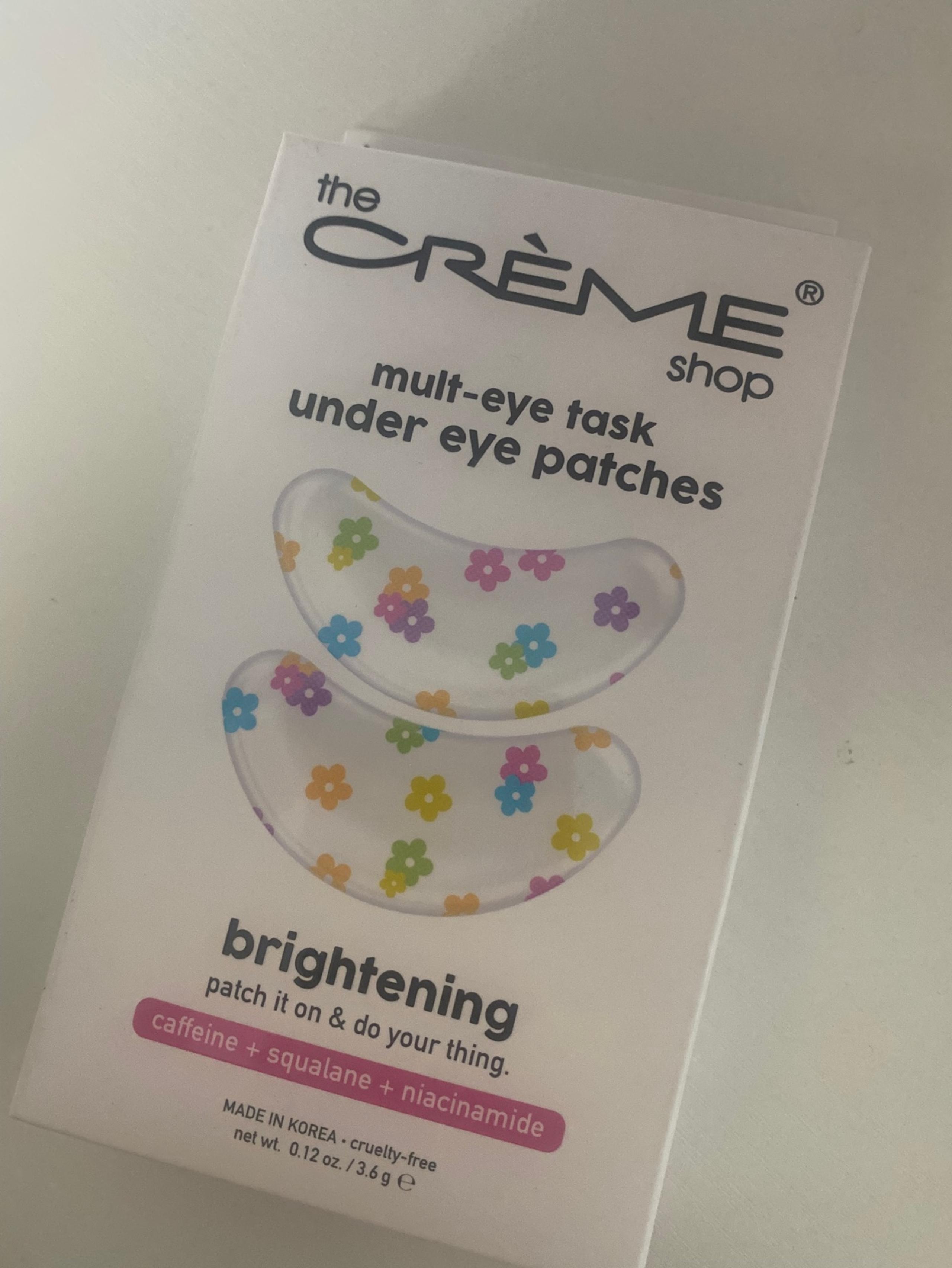 the creme shop mult-eye task under eye patches