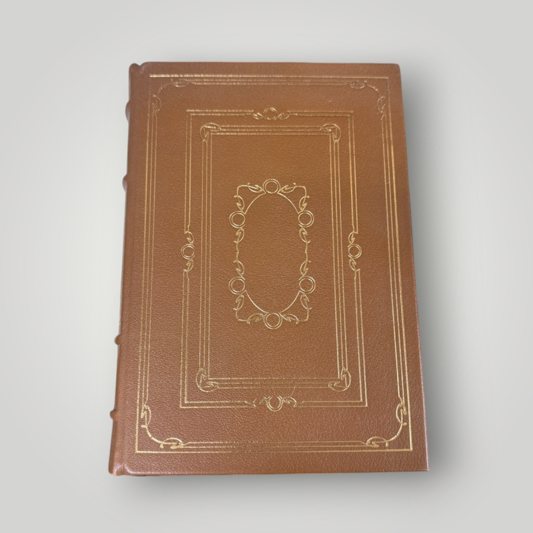 Franklin Library Leather F Scott Fitzgerald Stories Limited Edition 1977 Brown