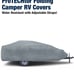 Empire ProTECHtor Breathable UV Boat Camper RV Cover Size RVF-3 D Fits 16-17'11