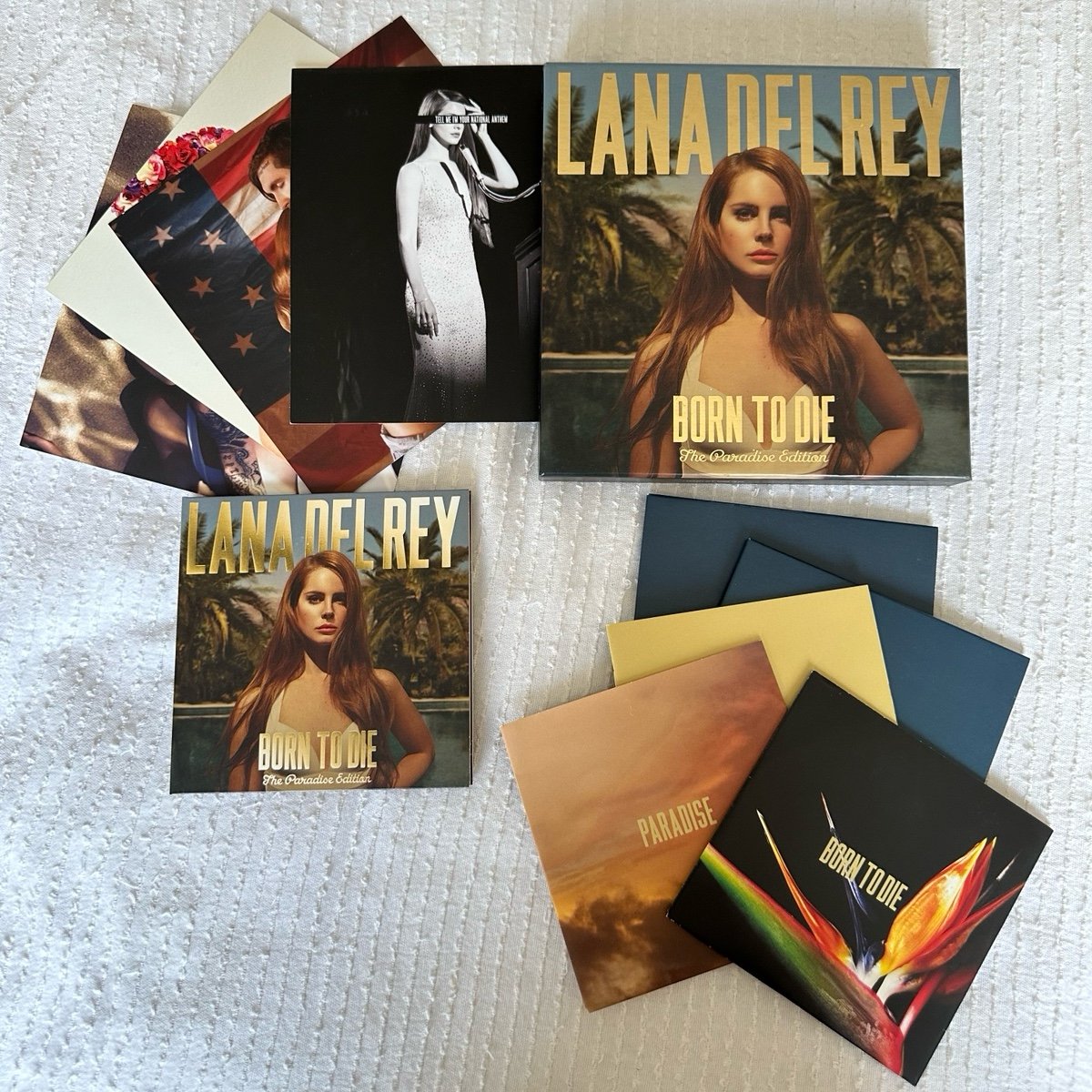 Lana Del Rey Born To Die The Paradise Edition 7” Boxset