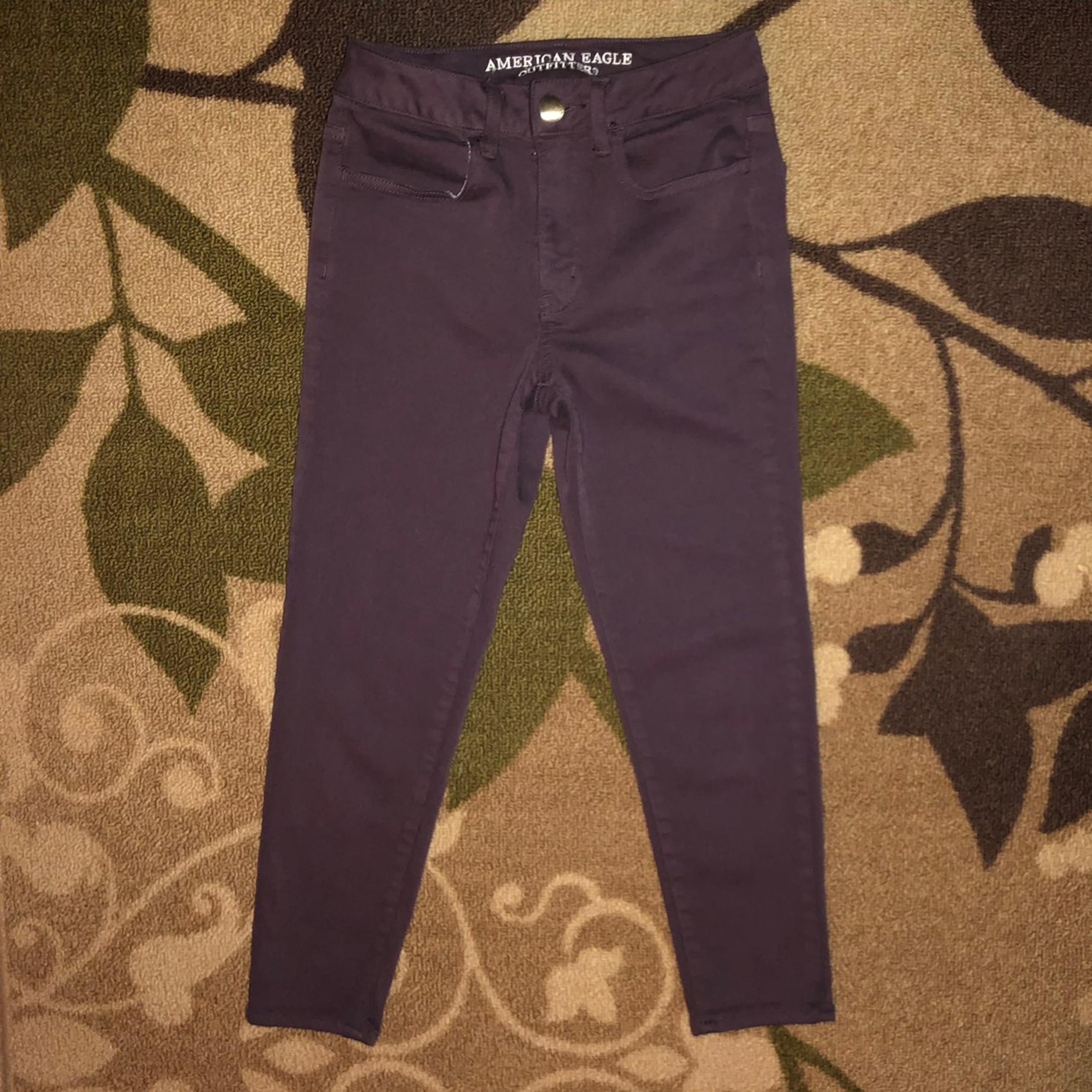 American Eagle High Waisted Crop Pants 2