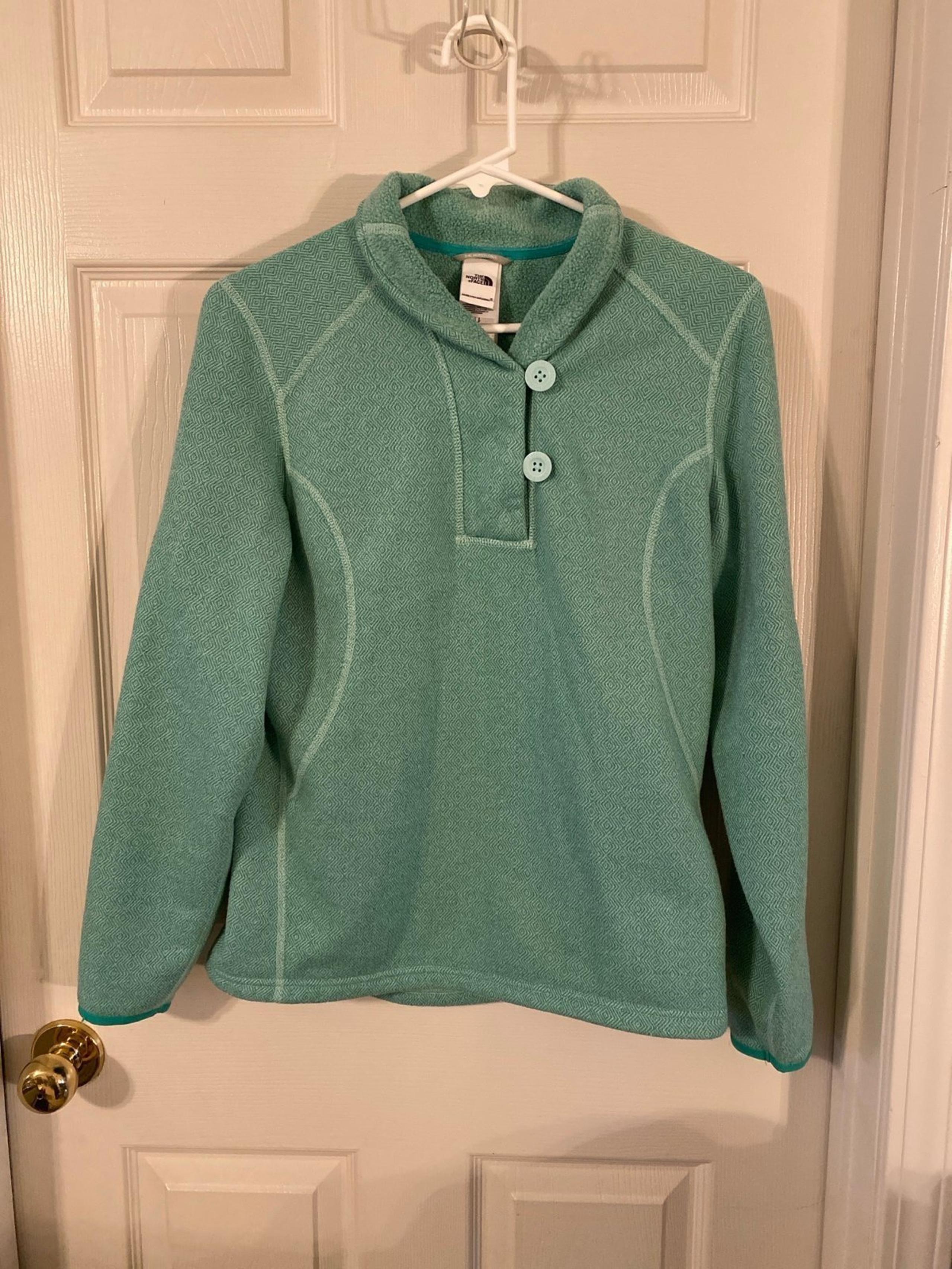 The North Face Women’s Crescent Ridge Shawl Collar Pullover Fleece Jacket Medium