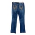 Code Bleu Jeans Soleil Bootcut Embellished Embroidered Rhinestone Women’s Size 8
