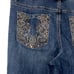 Code Bleu Jeans Soleil Bootcut Embellished Embroidered Rhinestone Women’s Size 8