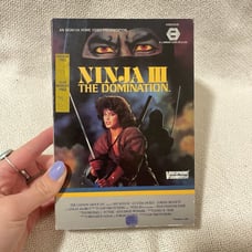 Ninja 3 III The Domination rare betamax beta movie tape OOP big box not vhs 80s