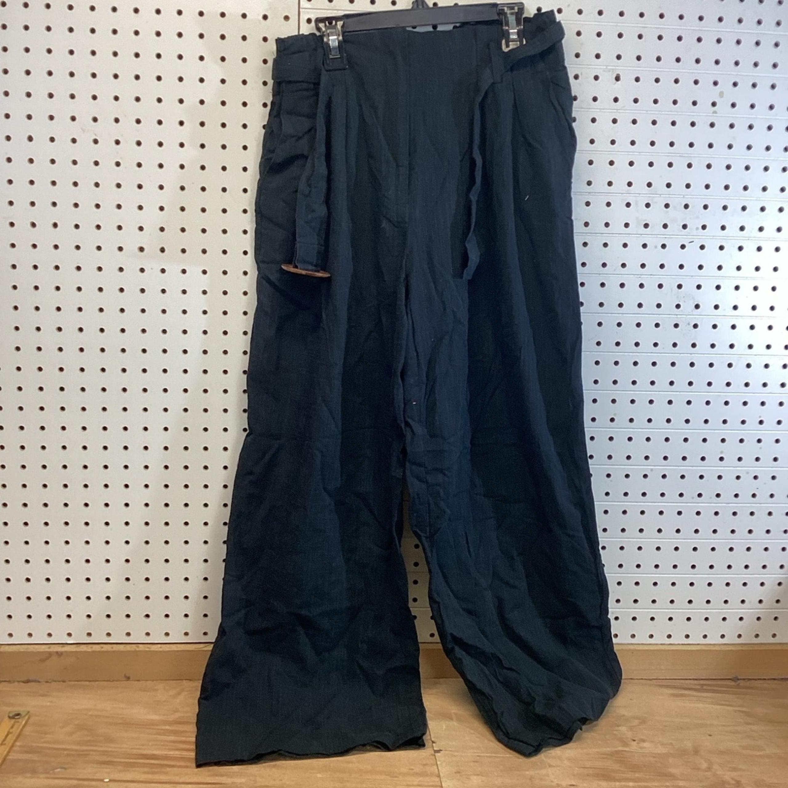 Pants Plain Cotton Pants Yoga Lounge Casual Trousers L baggy