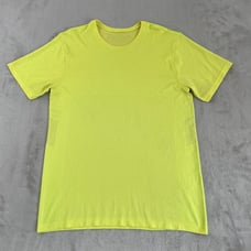 Lululemon Metal Vent Breathe T Shirt Men Large Bolt Soleil Short Sleeve Running