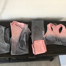 Gymshark set 4 piece