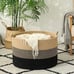 NEW Large Blanket Basket (20 x13 ),Woven Rope Baskets for storage Baby Laundry