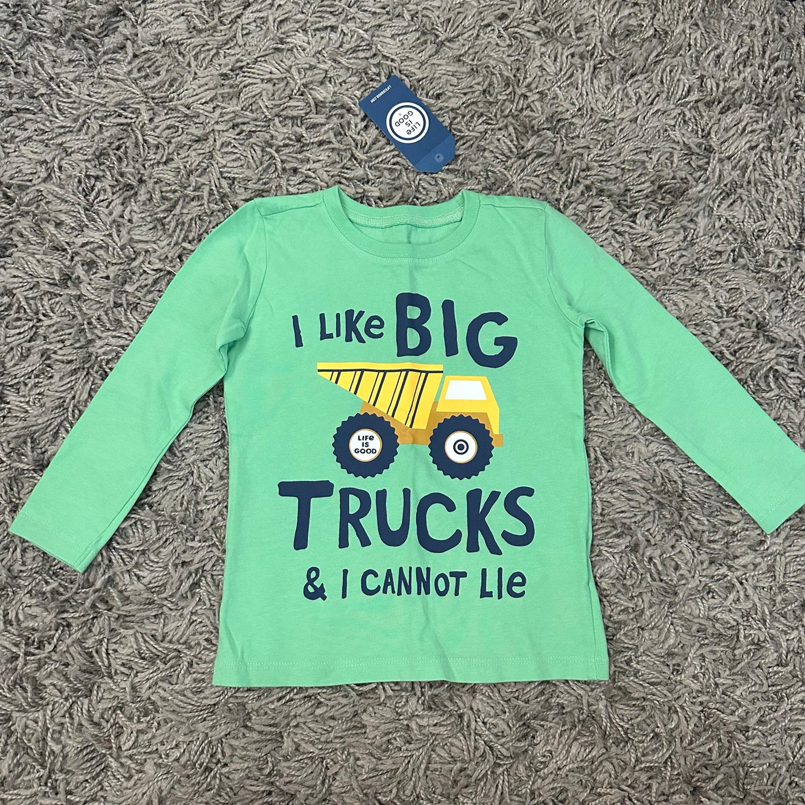 NWT Life is Good Truck Longsleeve Size 2T