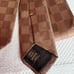 LOUIS VUITTON Damier LV Logo Tie