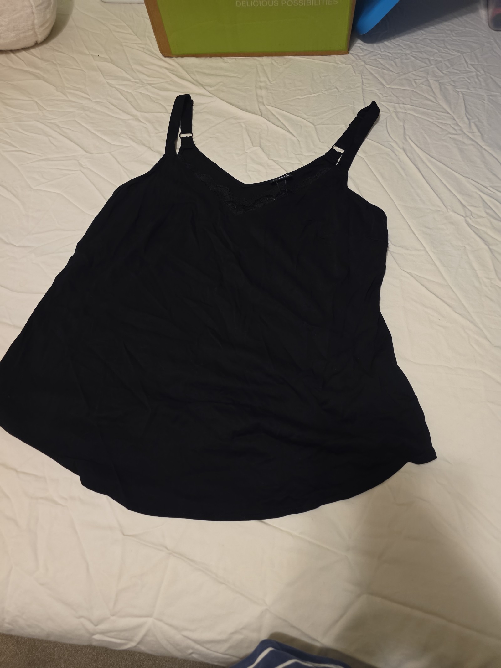Torrid ava challis lace cami nwt 0x