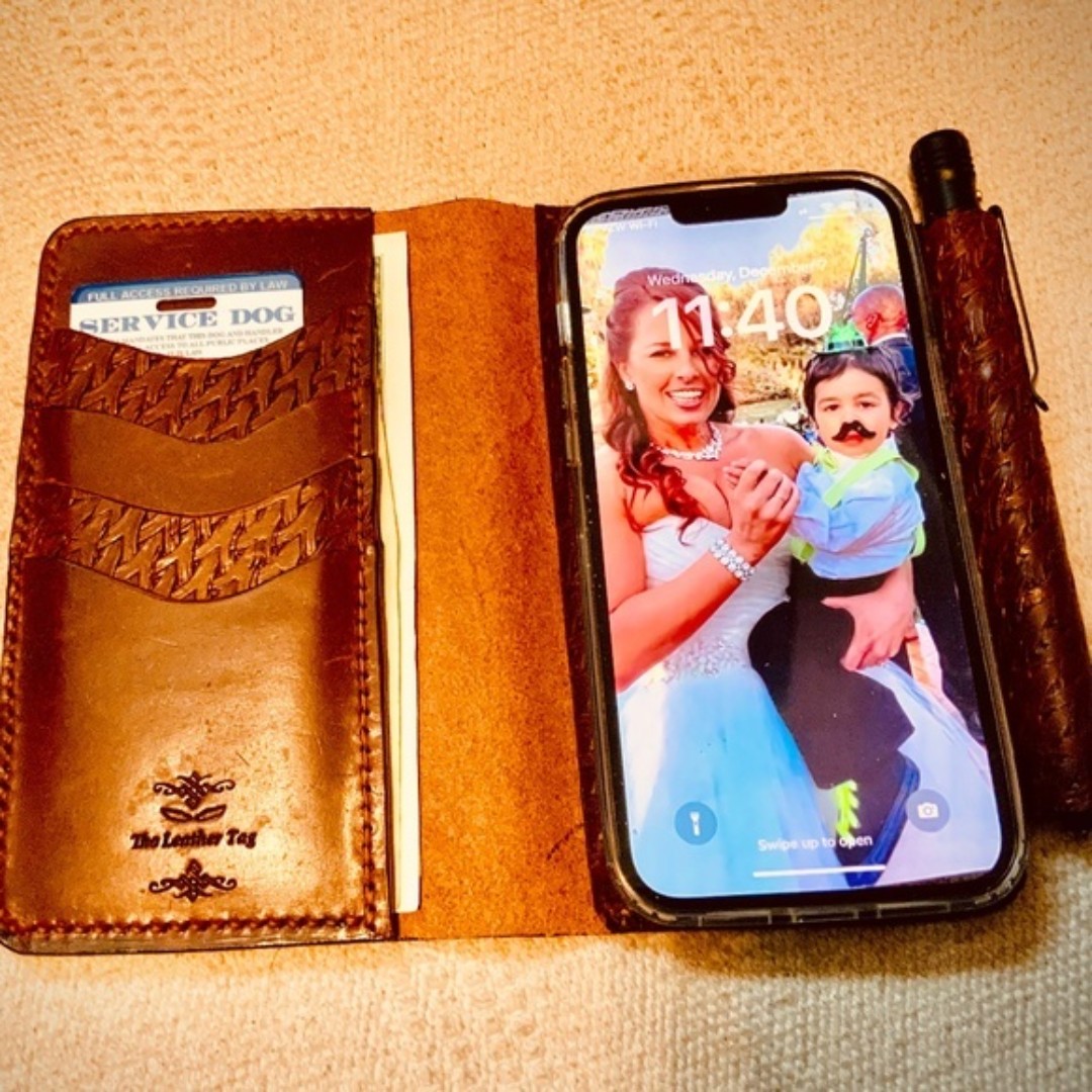 Hand Made Leather iPhone Wallet