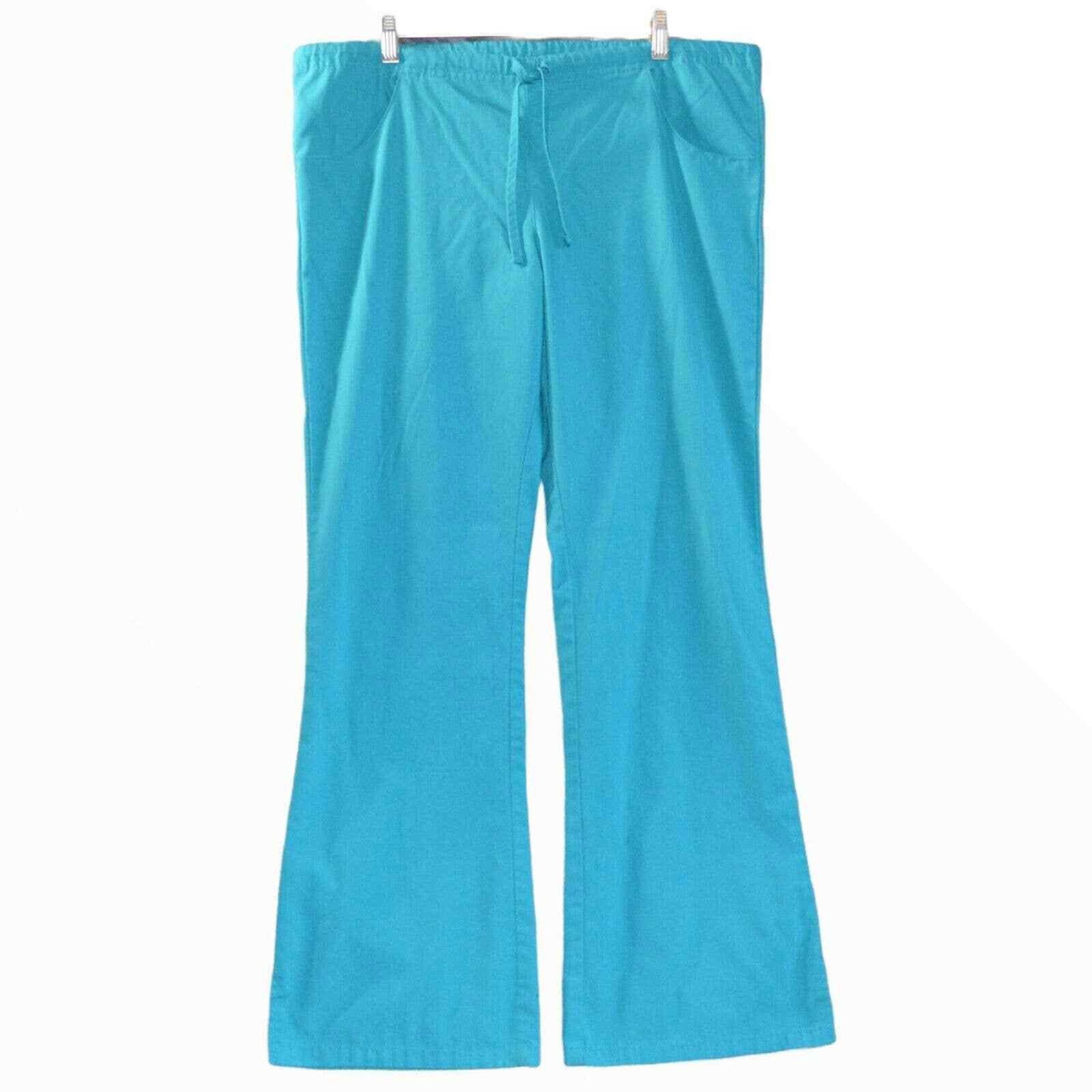 Dickies Adult Size Small Scrub Bottoms Medical Uniform Turquoise Teal